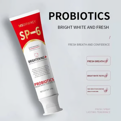 Super Probiotic-6 Toothpaste with Oral microbiota strength [ 3 PACK ]